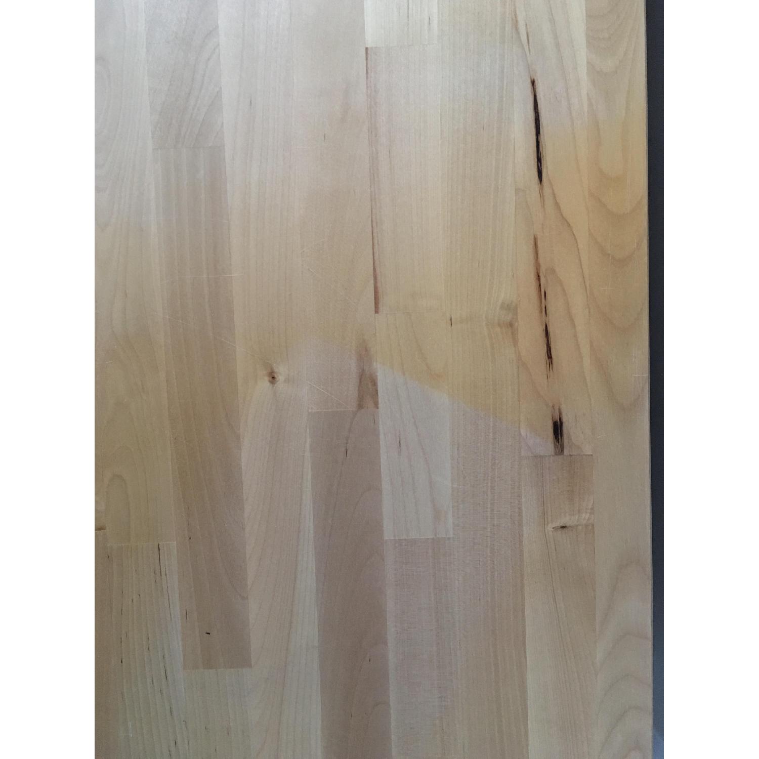 Ikea White & Maple 6 Drawer Dresser - image-1