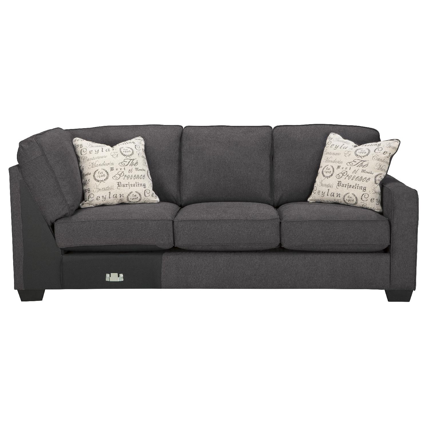 Ashley's Alenya-Charcoal Sectional - image-3