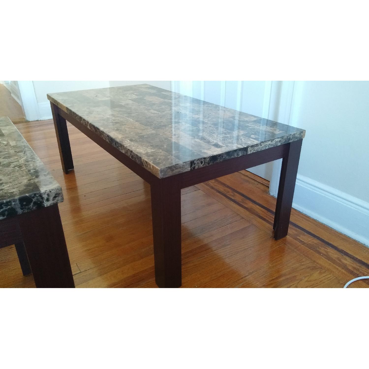 Cocktail Table + 2 End Tables - image-2