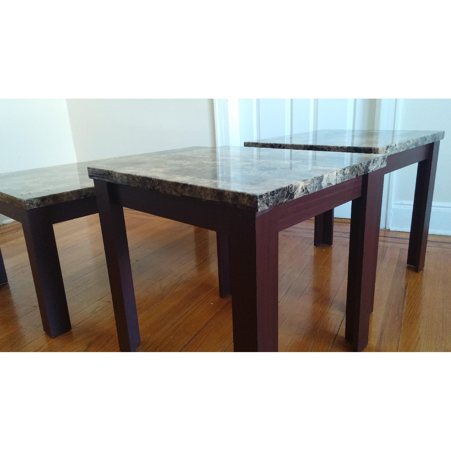 Cocktail Table + 2 End Tables - image-4