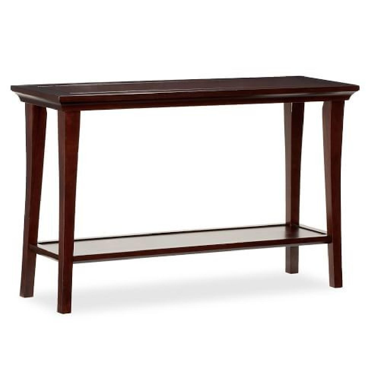 Pottery Barn Black Console + Side Table - image-6