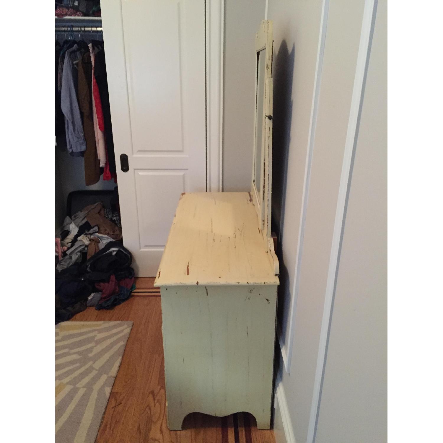 Shabby Chic Vanity Table + Dresser - image-2