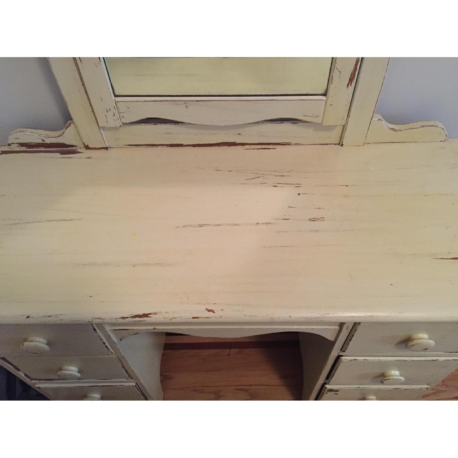 Shabby Chic Vanity Table + Dresser - image-4