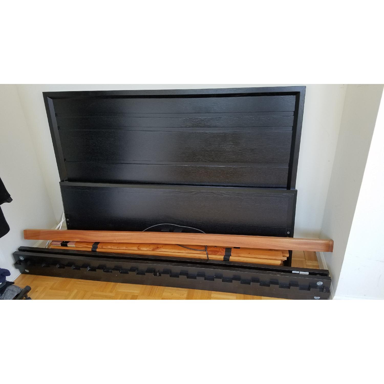 Crate & Barrel Queen Bed Frame - image-6