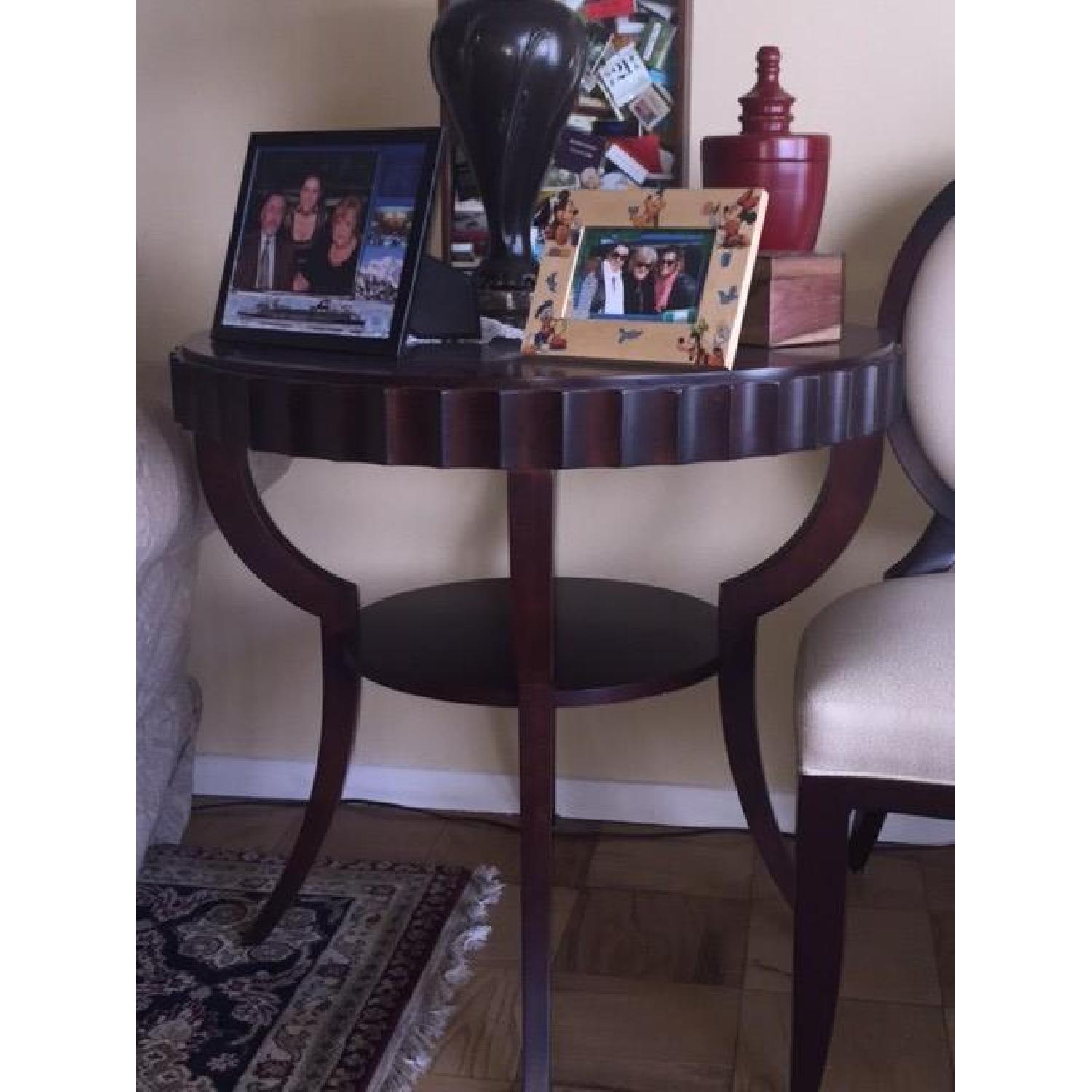 Occasional Round Lamp Table - image-1