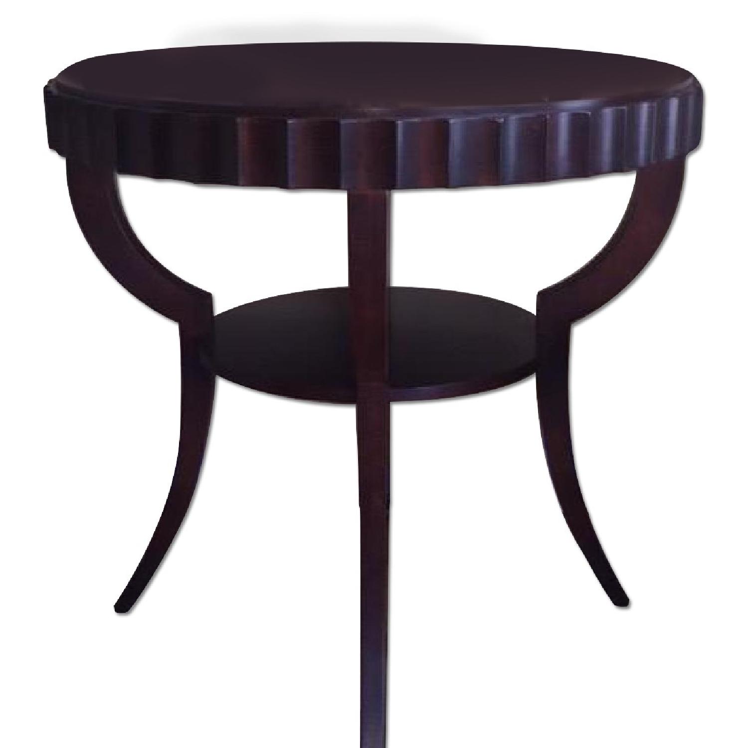 Occasional Round Lamp Table - image-0