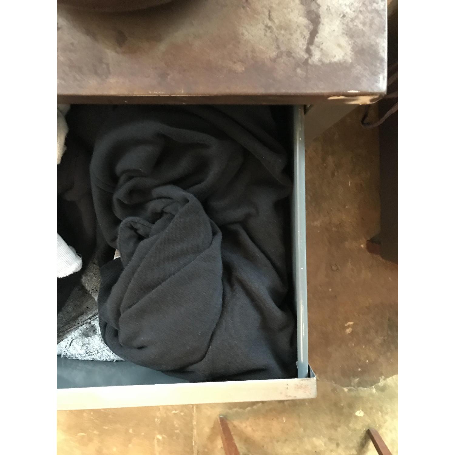 Vintage Metal Hospital Tall Dresser AptDeco