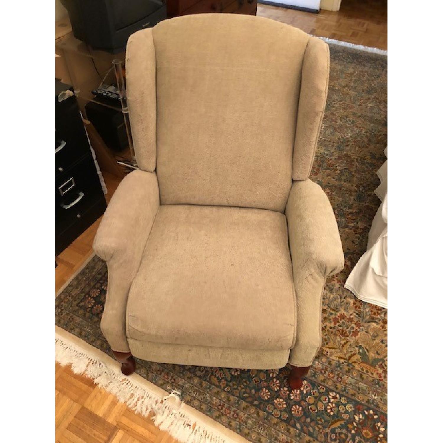 Lane Large Upholstered Recliner - image-1