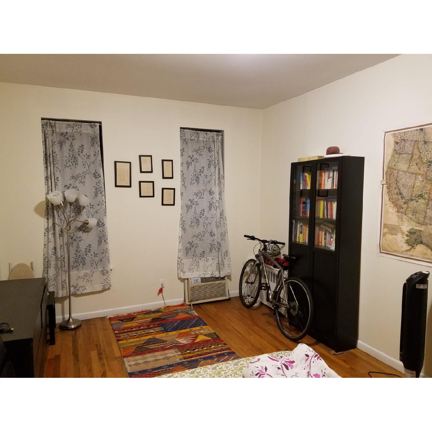 Ikea Billy Bookshelf w/ Doors AptDeco