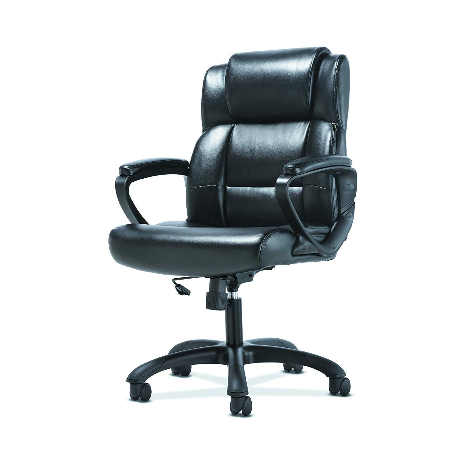 HON Office Sadie Black Leather Office Chair - image-2