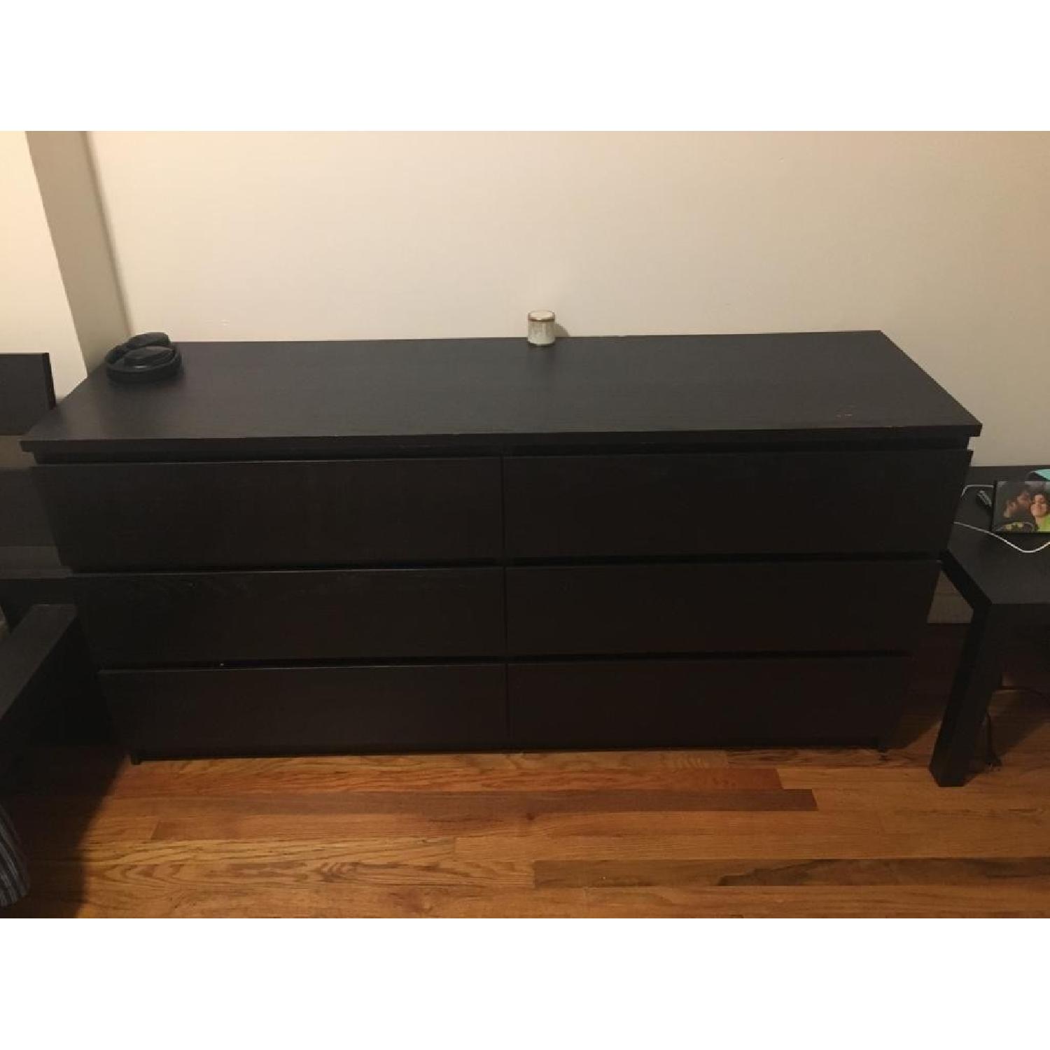 Ikea Malm 6 Drawer Dresser - image-1