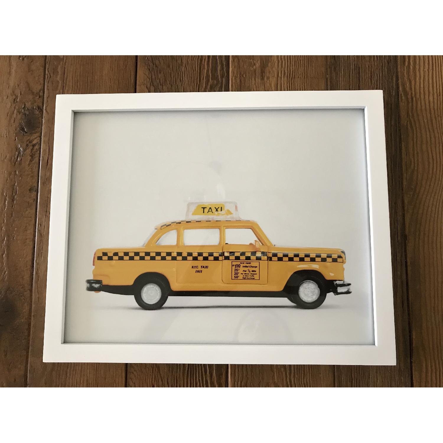 Leslee Mitchell Art - Car Series Taxi Print Unframed - image-2