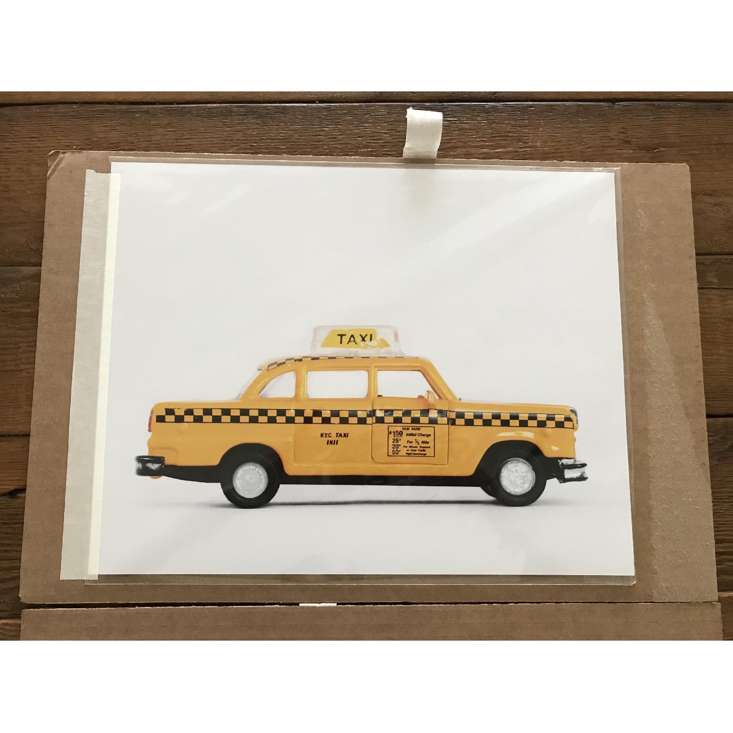Leslee Mitchell Art - Car Series Taxi Print Unframed - image-3