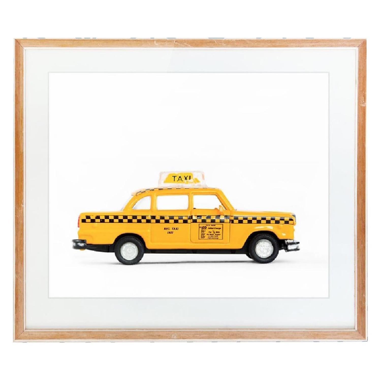 Leslee Mitchell Art - Car Series Taxi Print Unframed - image-0