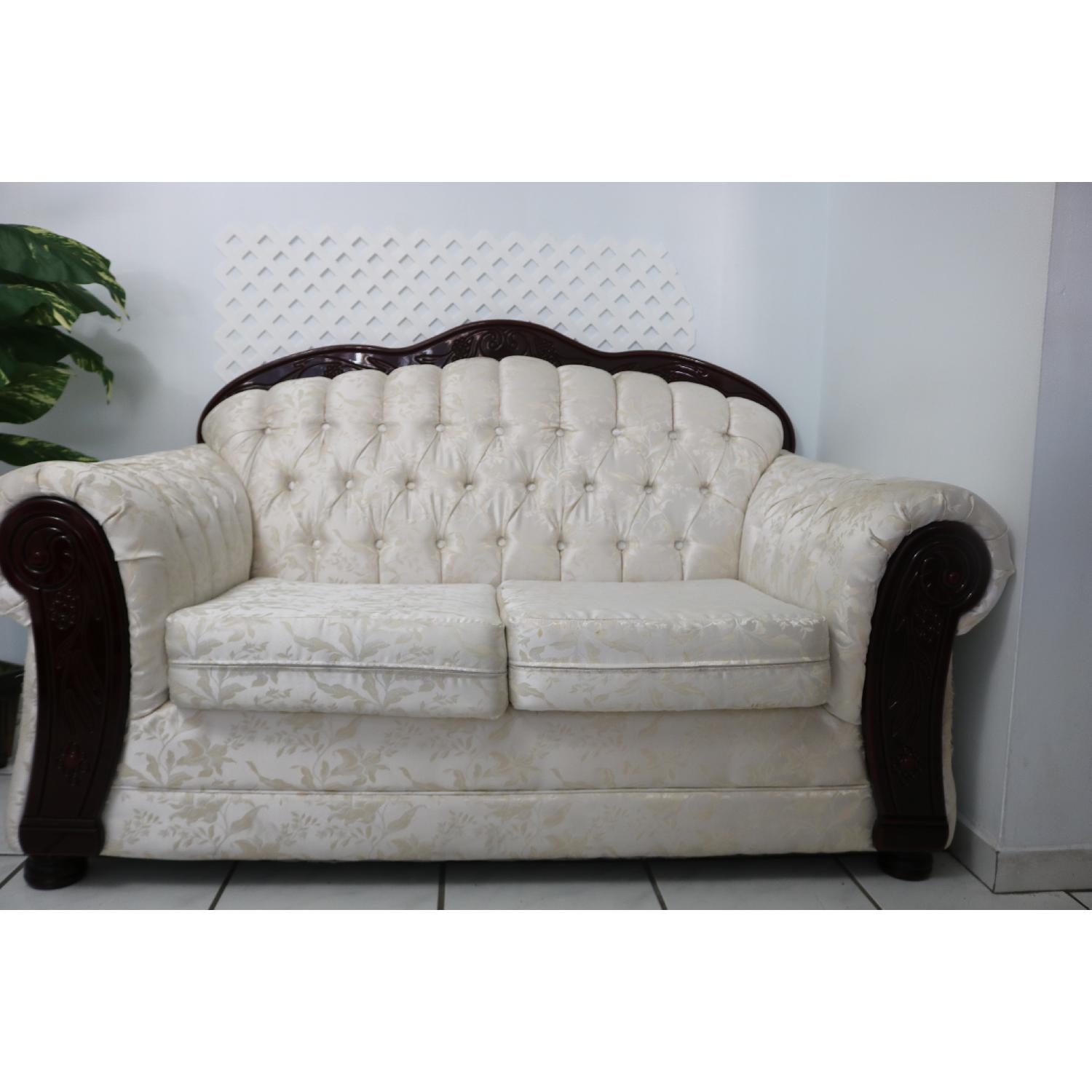 Tufted Loveseat - image-1