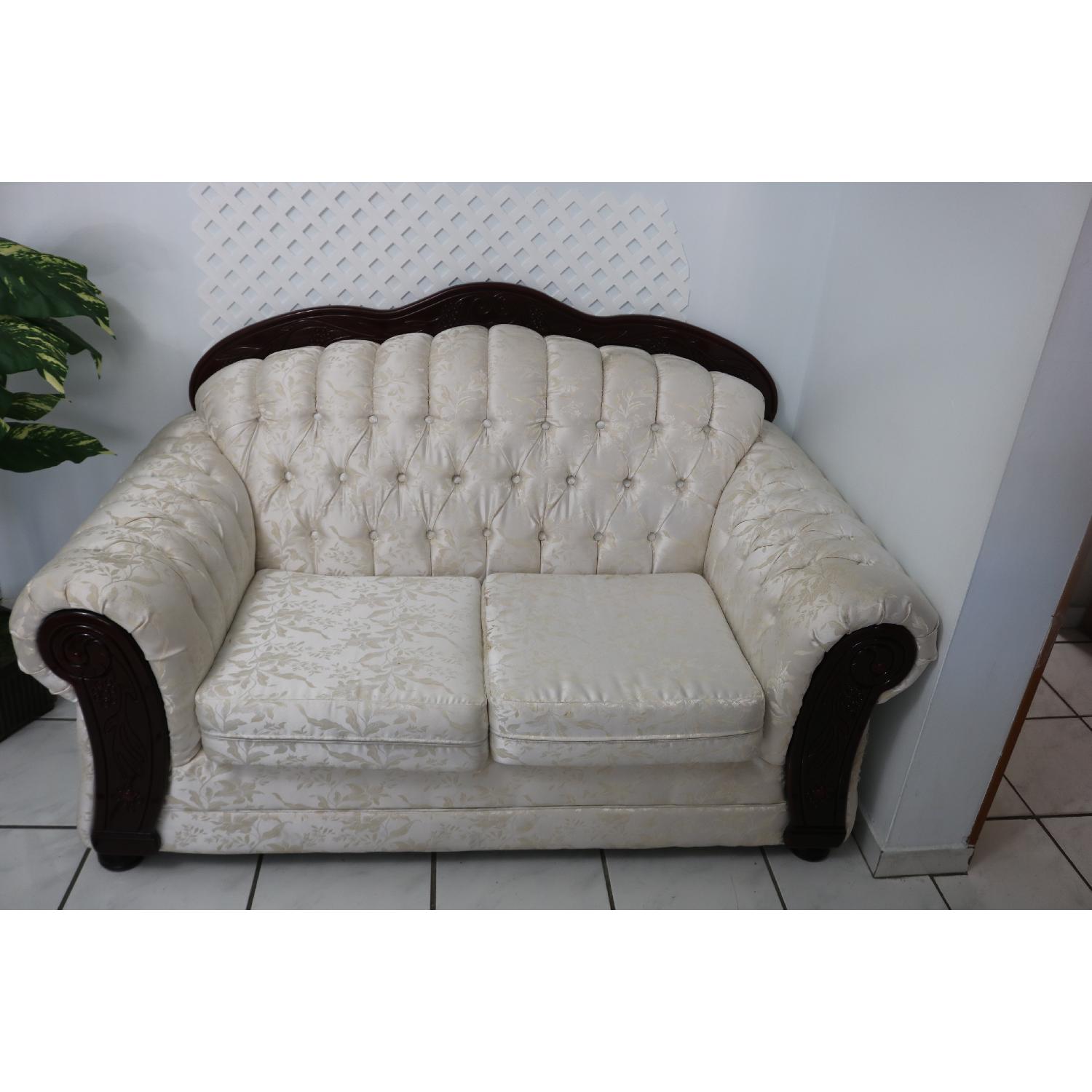 Tufted Loveseat - image-2