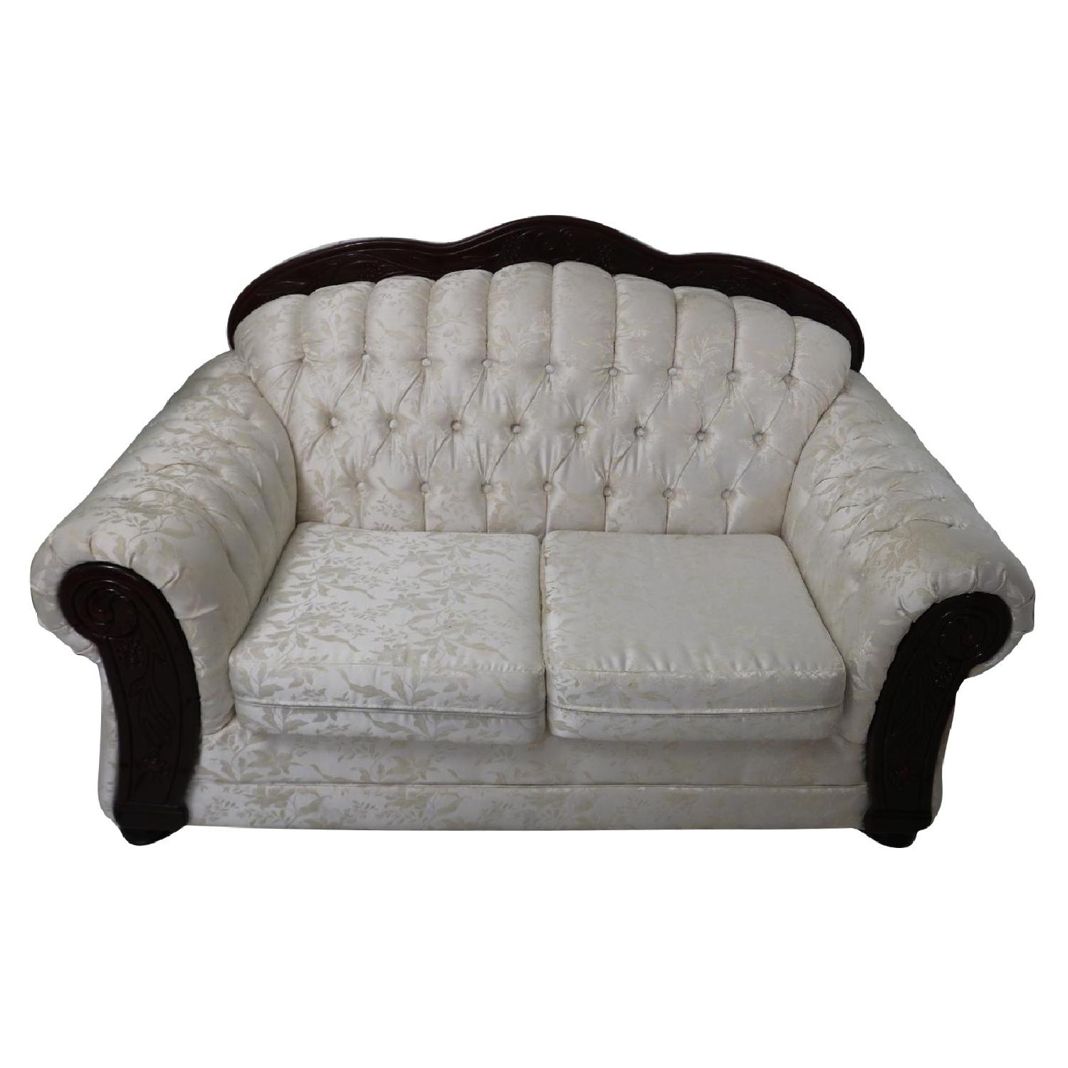 Tufted Loveseat - image-0