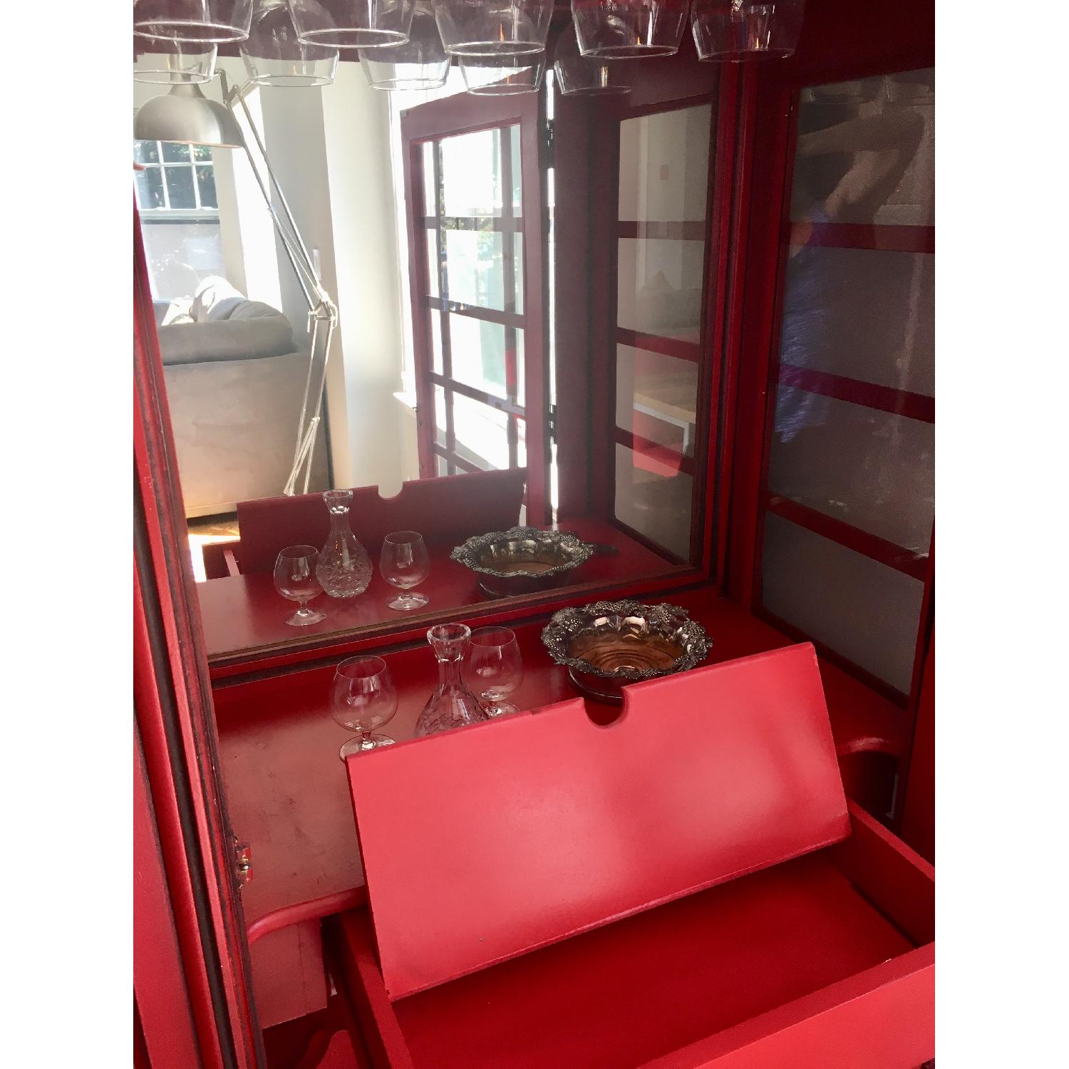 Latitude Run Marroquin Telephone Booth Bar Cabinet - image-5