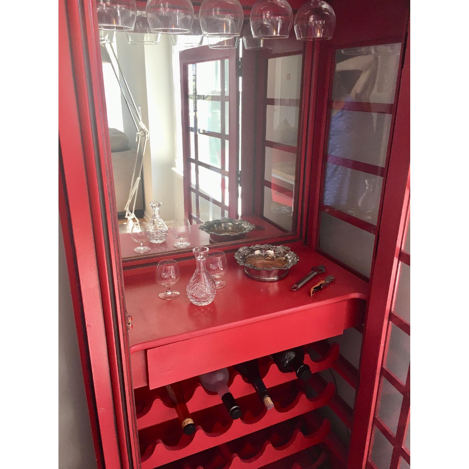 Latitude Run Marroquin Telephone Booth Bar Cabinet - image-6