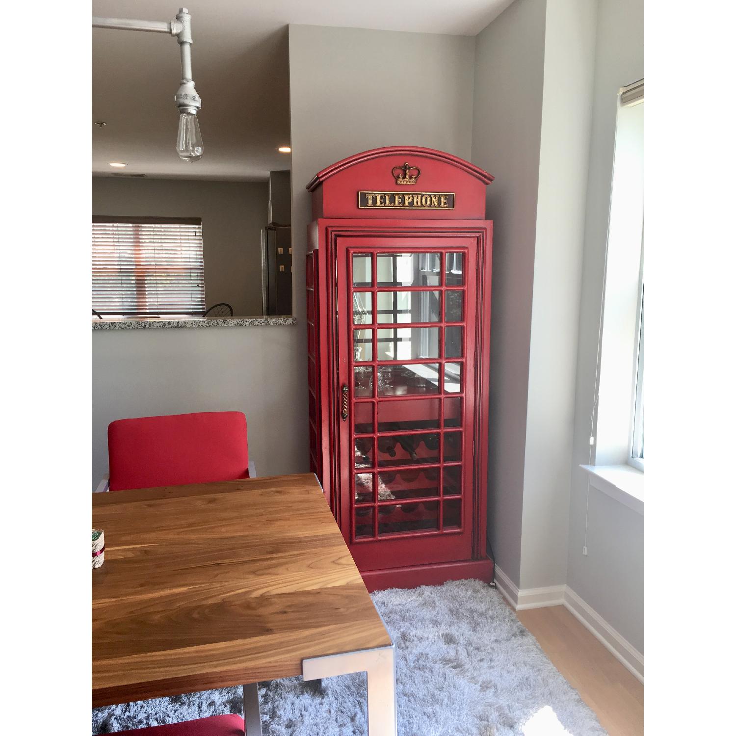Latitude Run Marroquin Telephone Booth Bar Cabinet - image-8