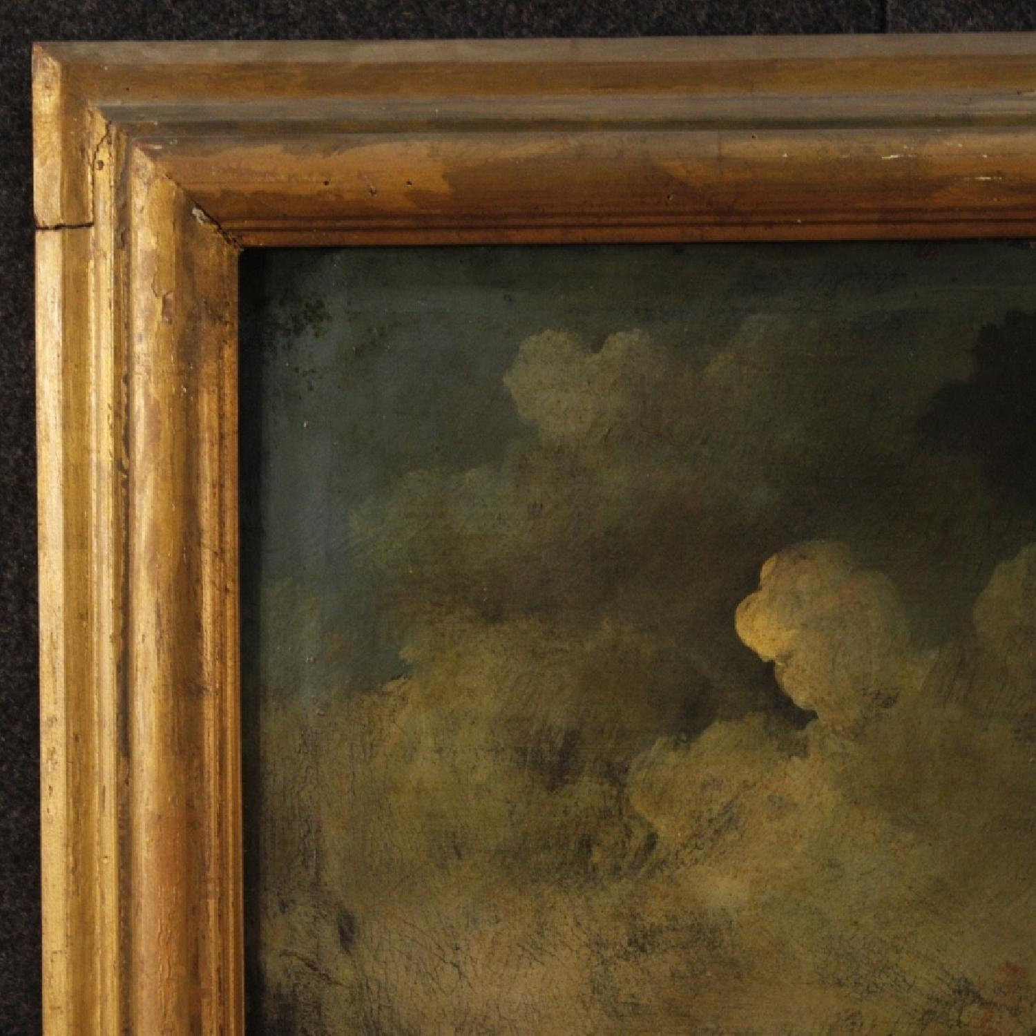 20th Century Oil on Canvas Italian Still Life Painting - image-8