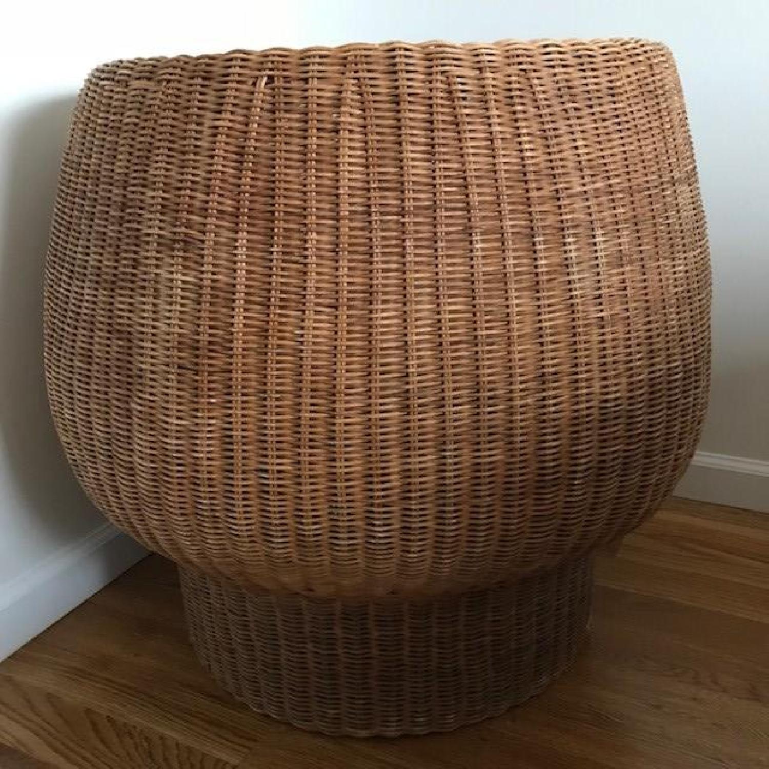 Round Bubble Mod Rattan Wicker Chair - image-3
