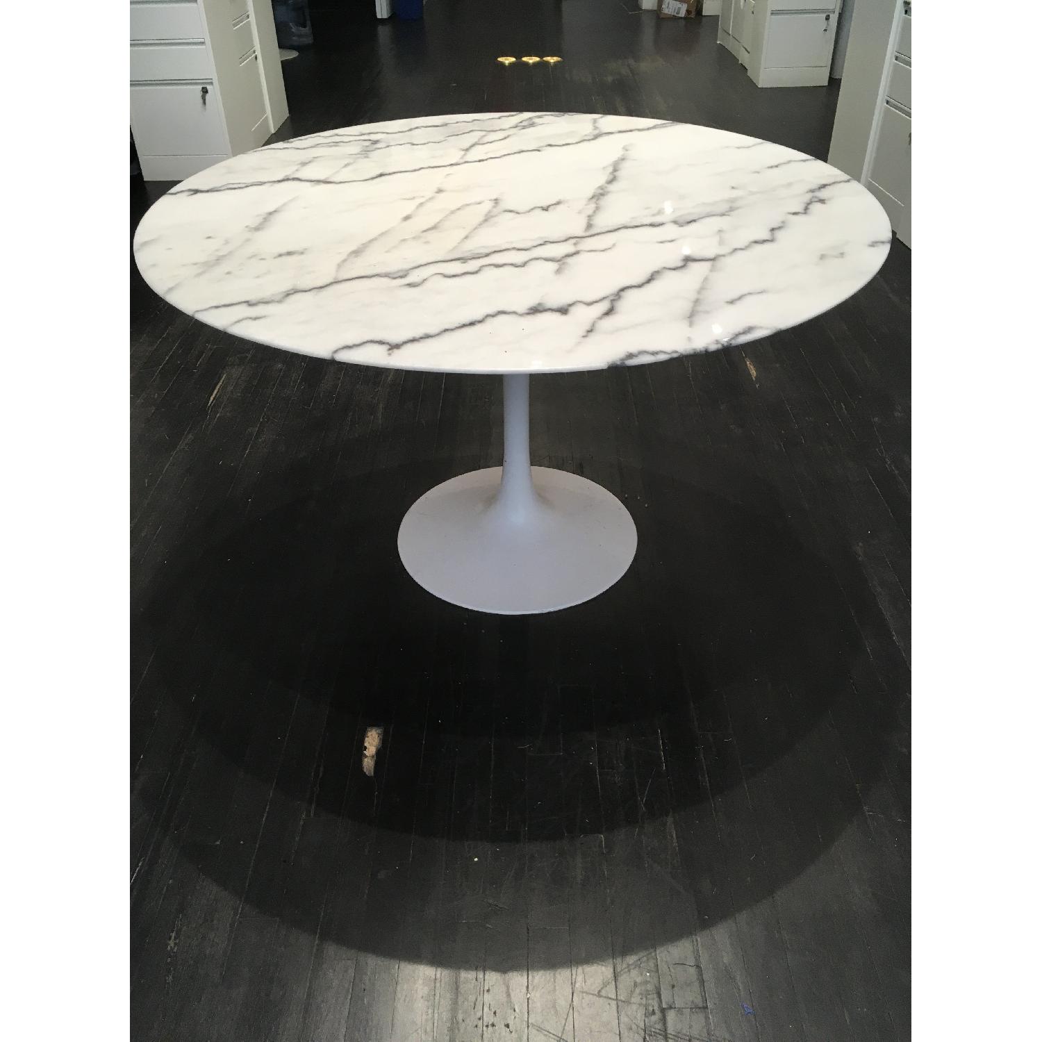 Rove Concepts Tulip Marble Top Dining Table - image-1