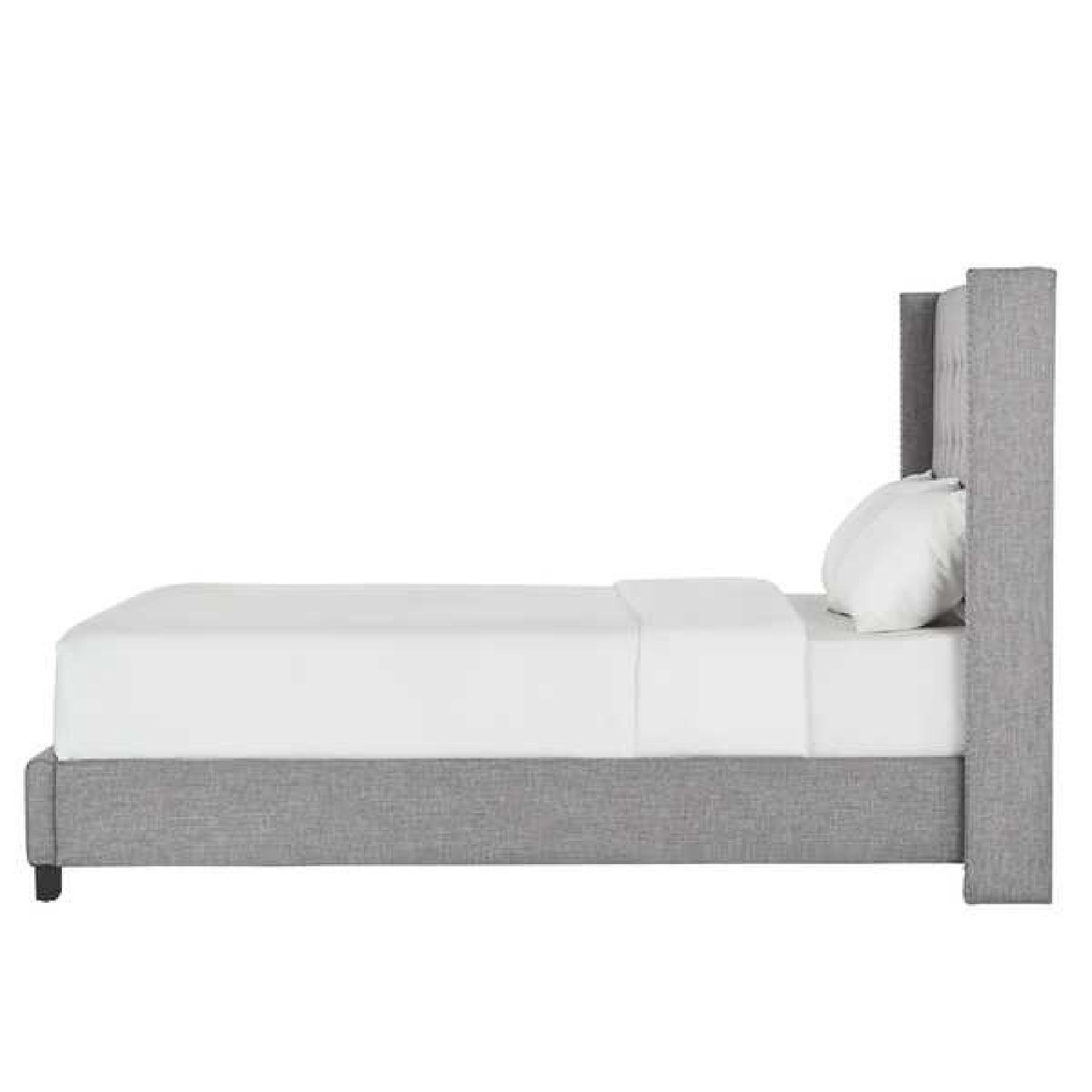 Inspire Q Bold Melina Tufted Linen Wingback Bed - image-3