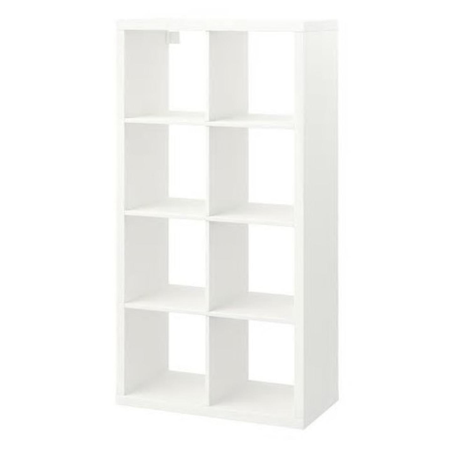 Ikea Kallax White Shelving Unit - image-1