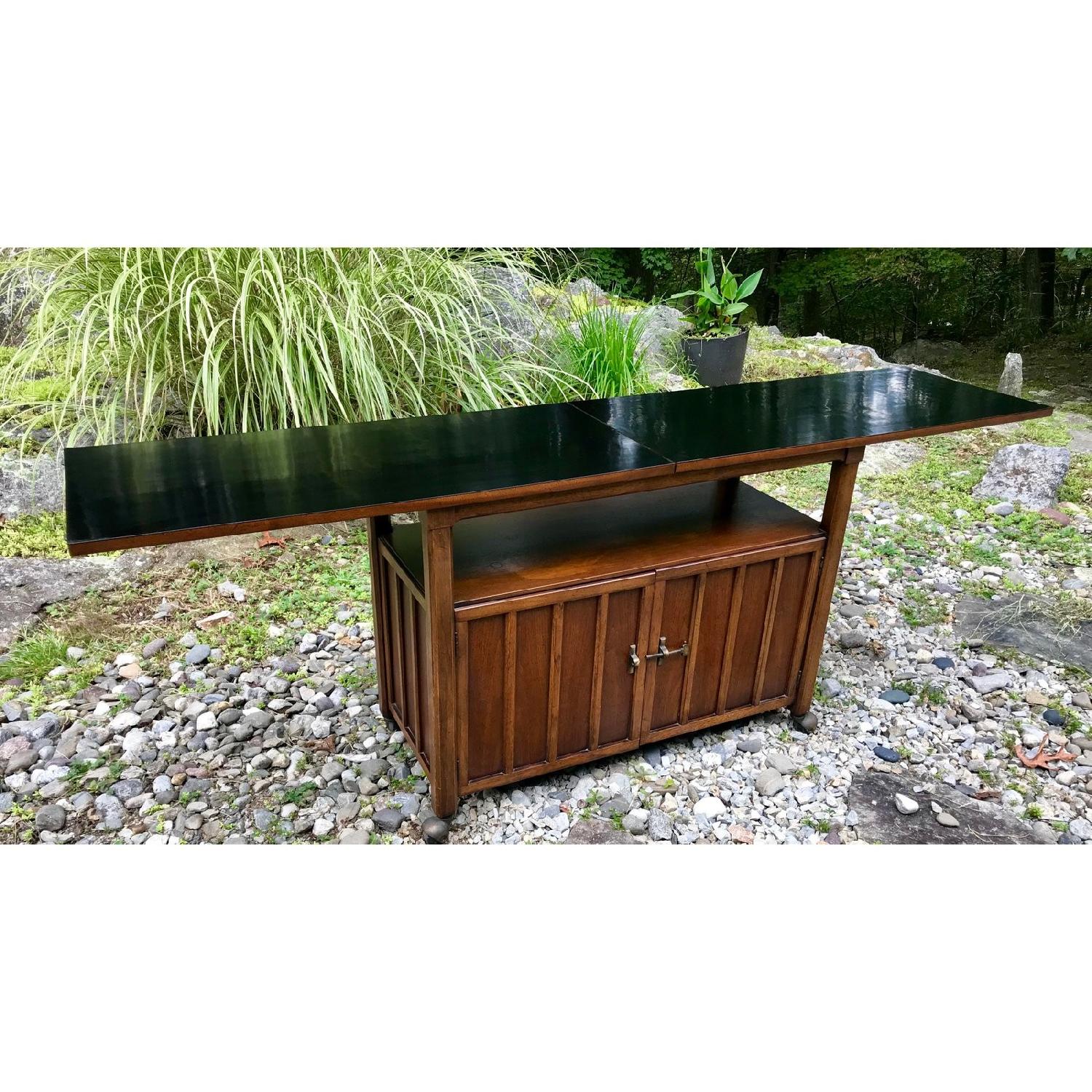 Mid Century Bar Cabinet/Console Table - image-1