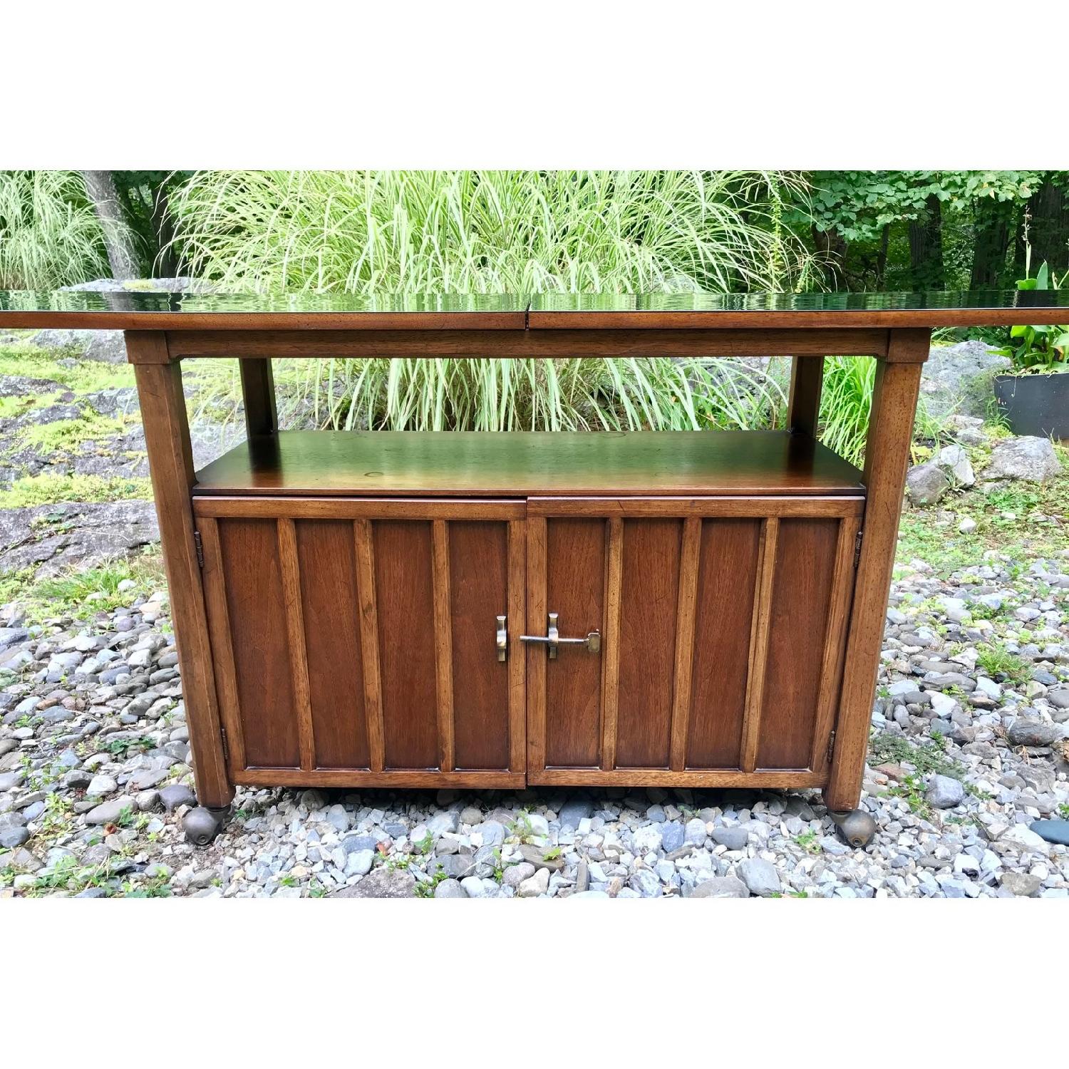 Mid Century Bar Table AptDeco