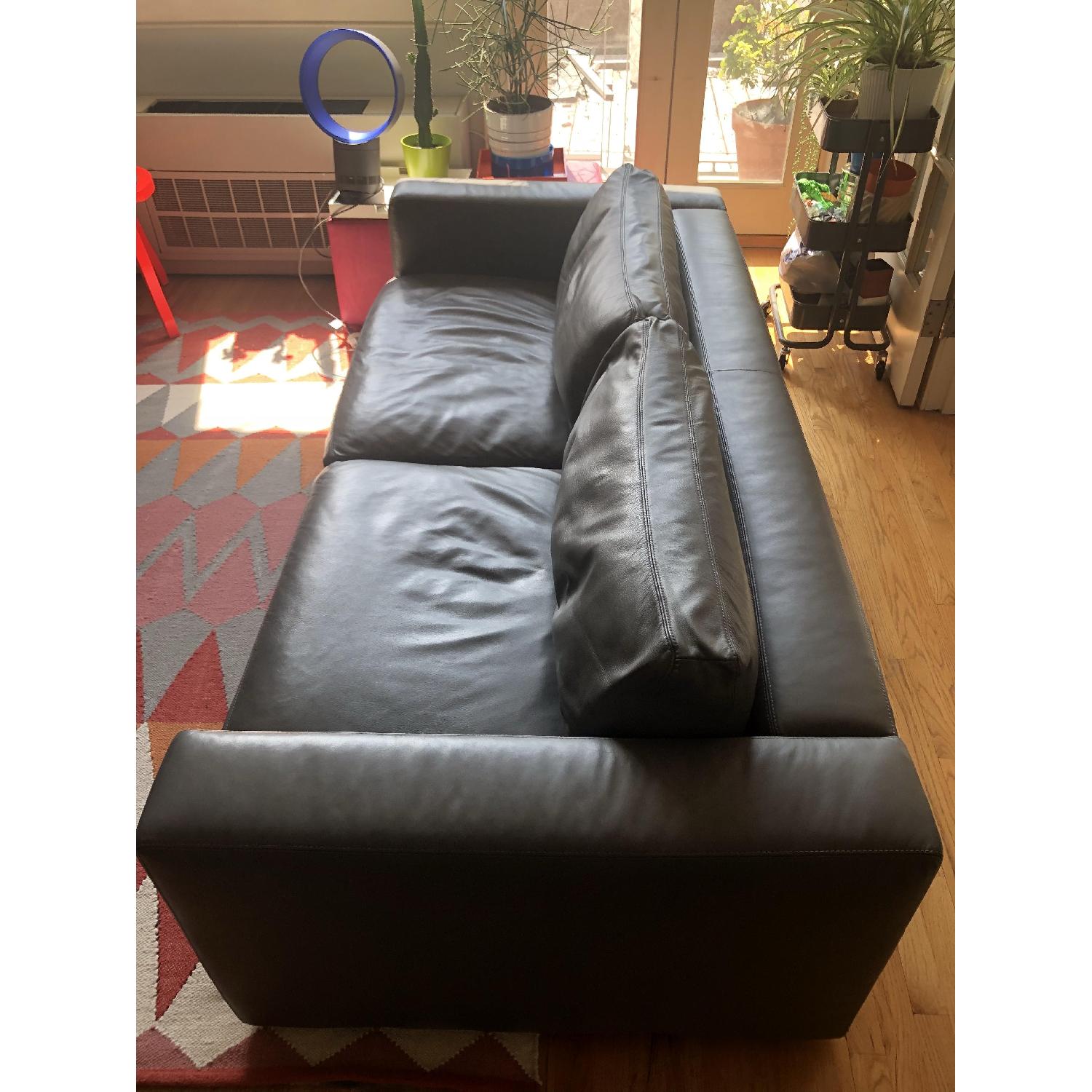 Design Within Reach Reid Leather Sofa - image-6