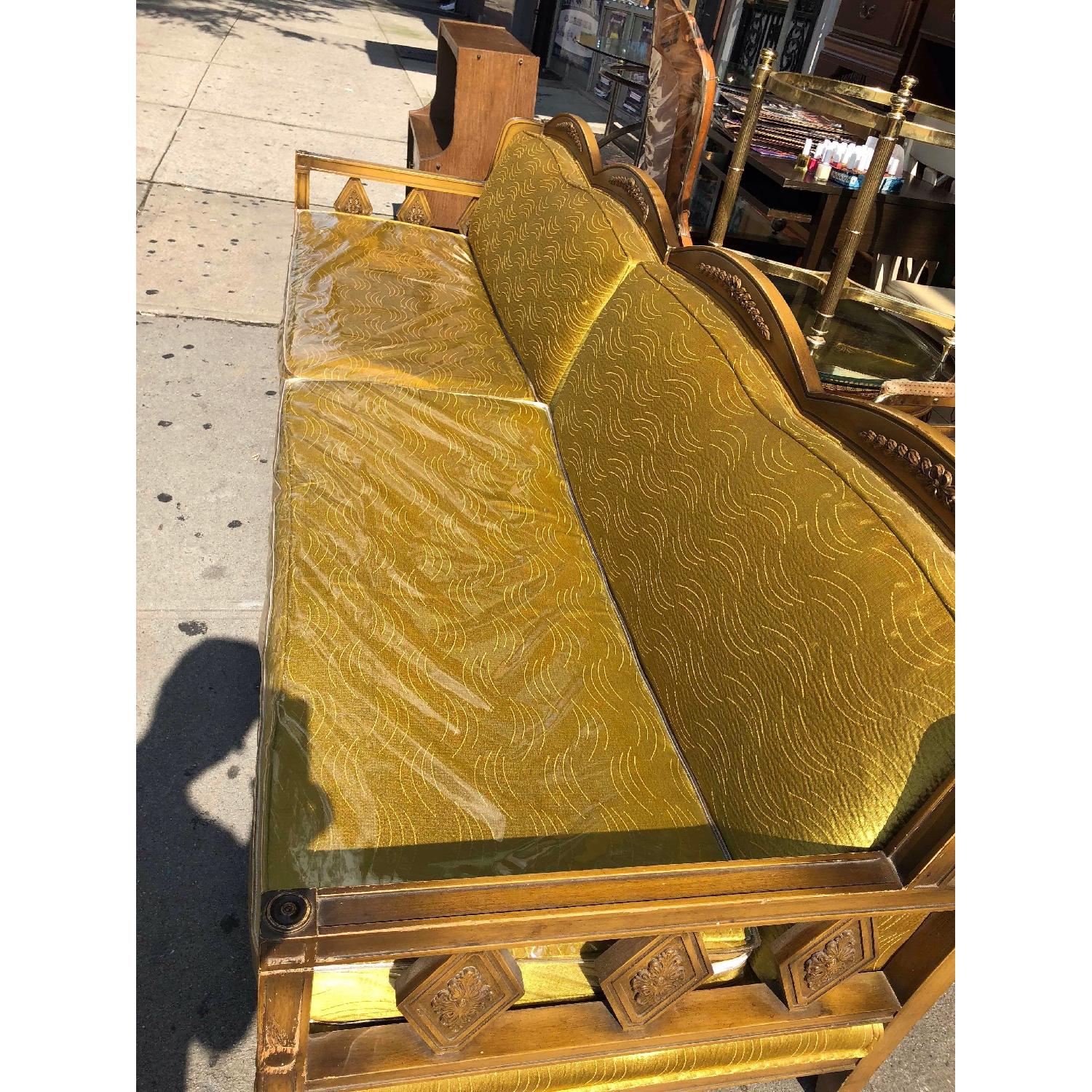 Vintage Mid Century 2 Piece Sectional Sofa - image-8