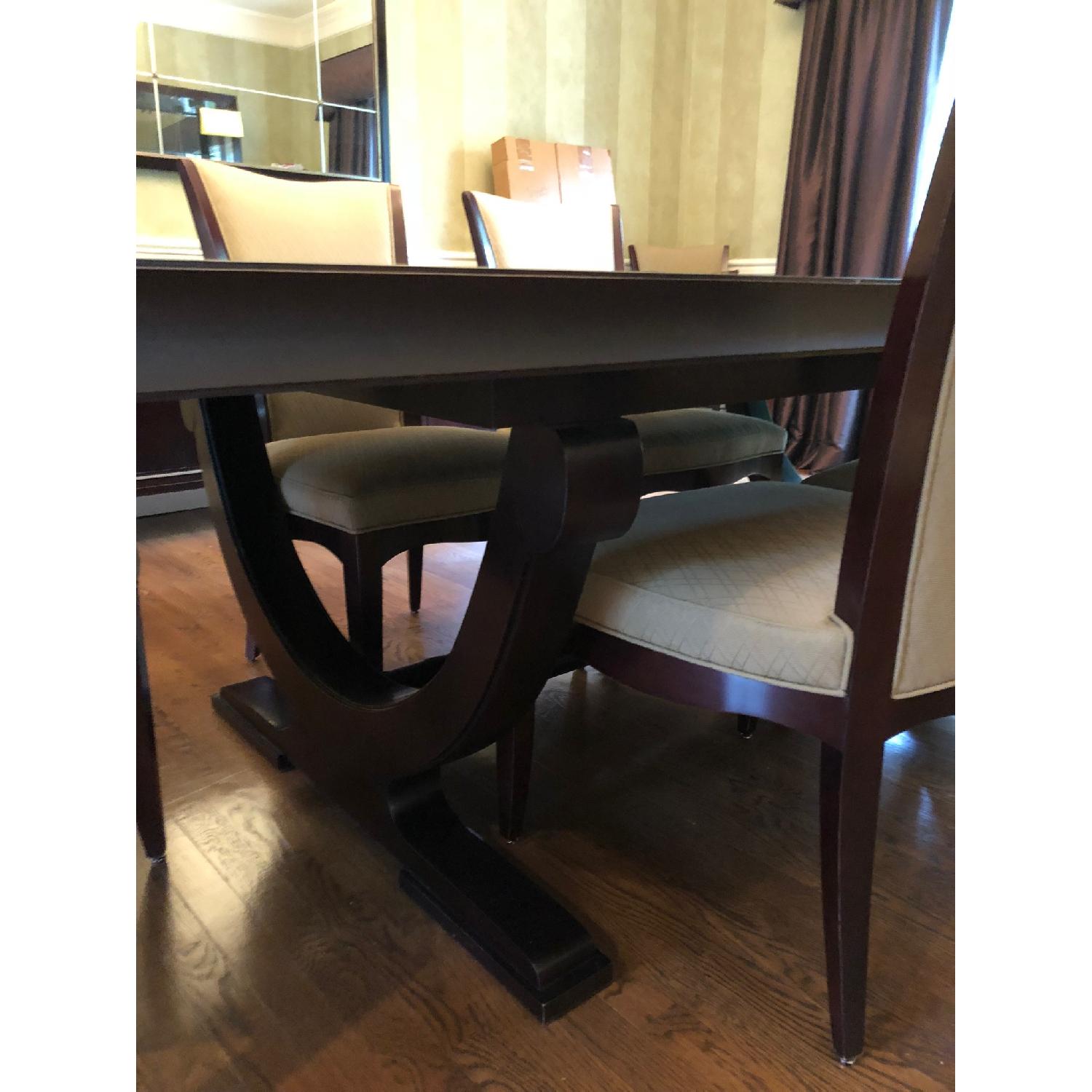 Baker by Barbara Barry Expandable Dining Table w/ 8 Chairs - image-2