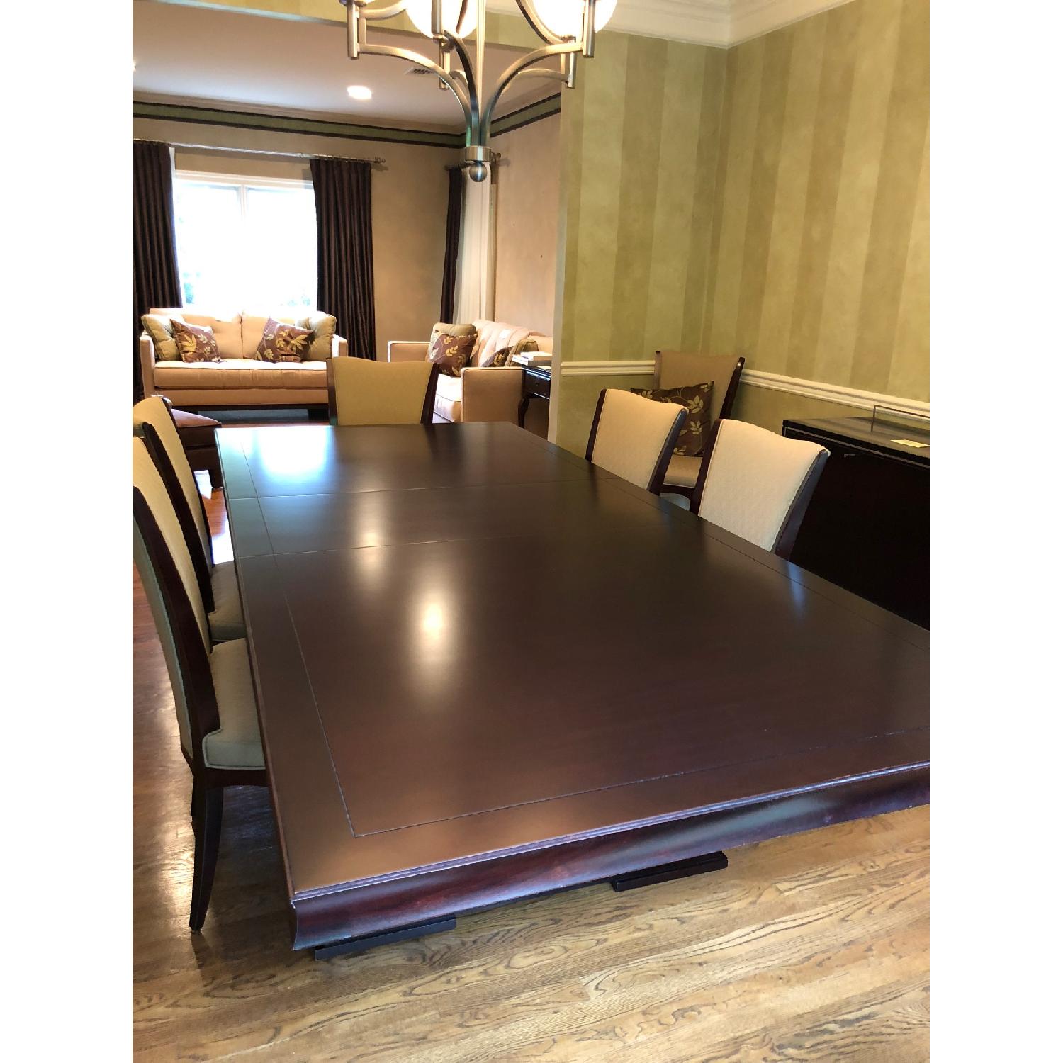 Baker by Barbara Barry Expandable Dining Table w/ 8 Chairs - image-4