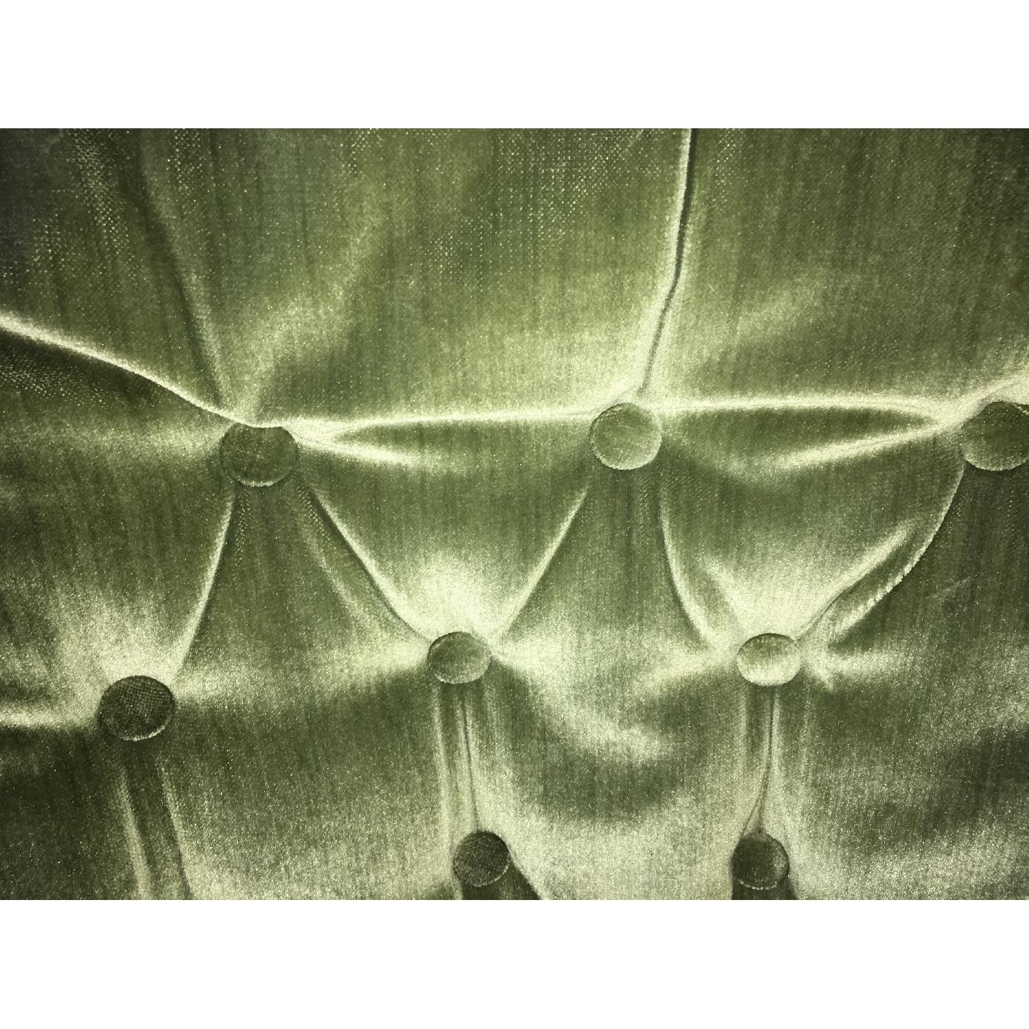 Vintage Tufted Swivel Chair - image-3