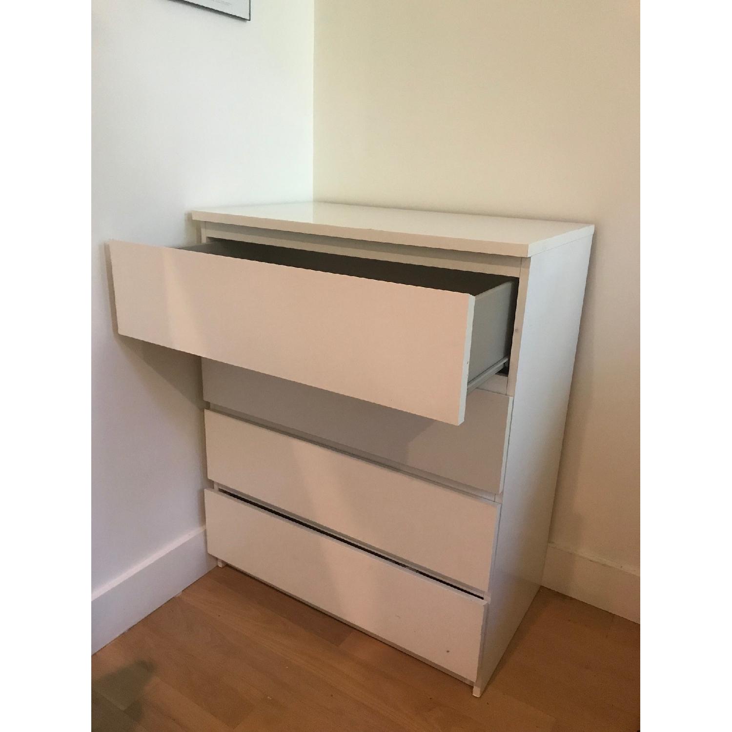 Ikea Malm 4 Drawer Dresser AptDeco