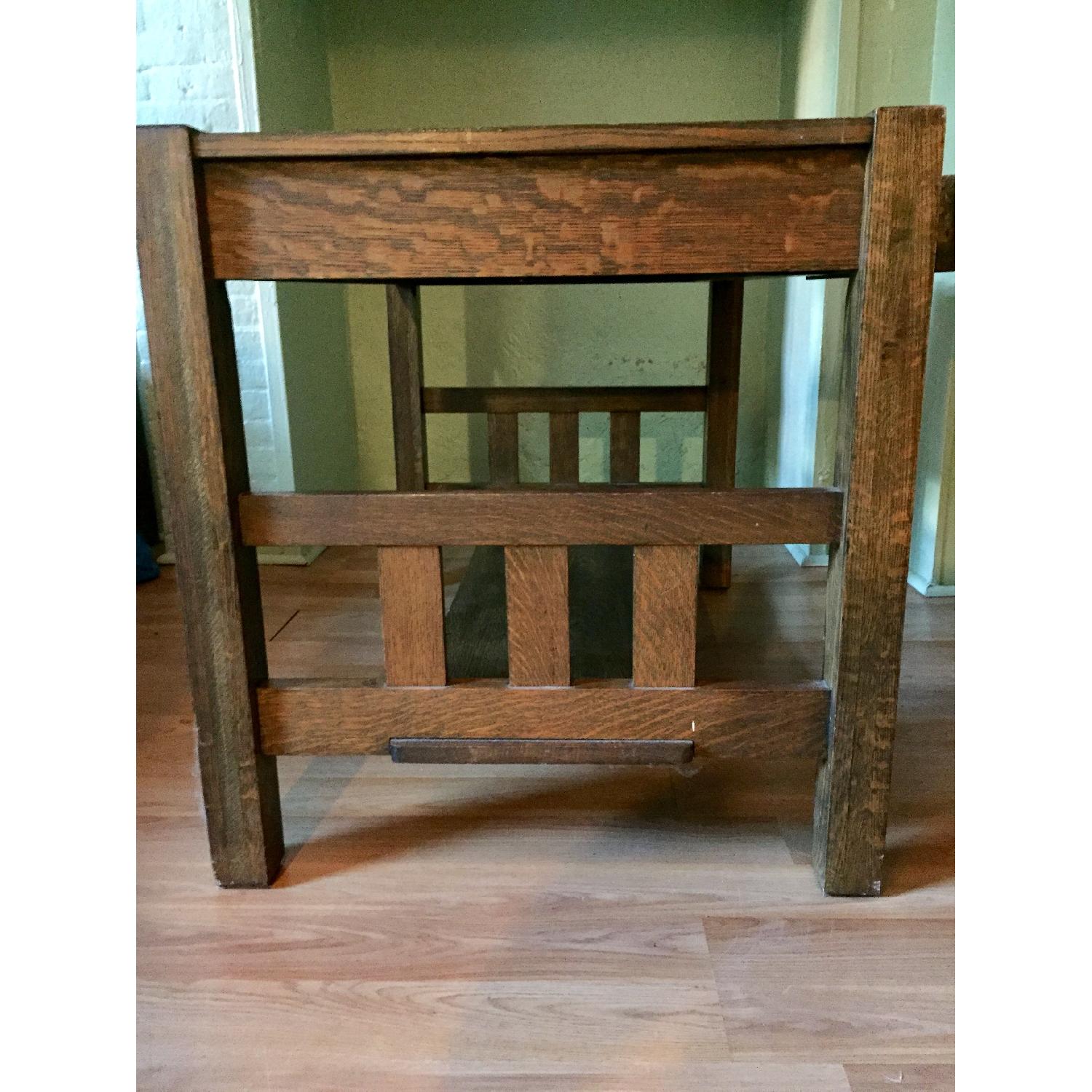 Antique Mission-Style Desk - image-3
