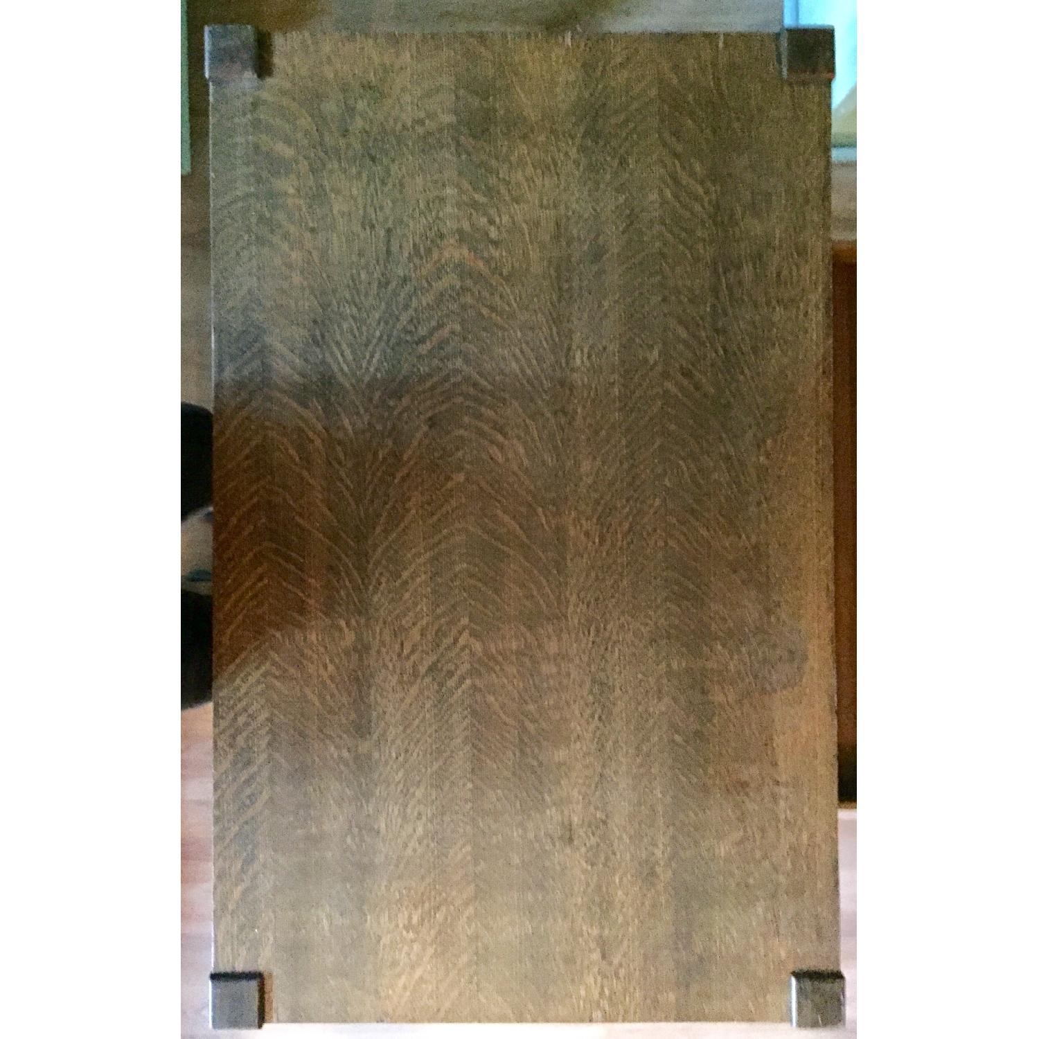 Antique Mission-Style Desk - image-6