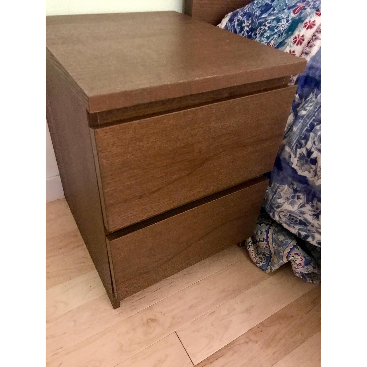 Ikea Malm Bedside Tables - image-2