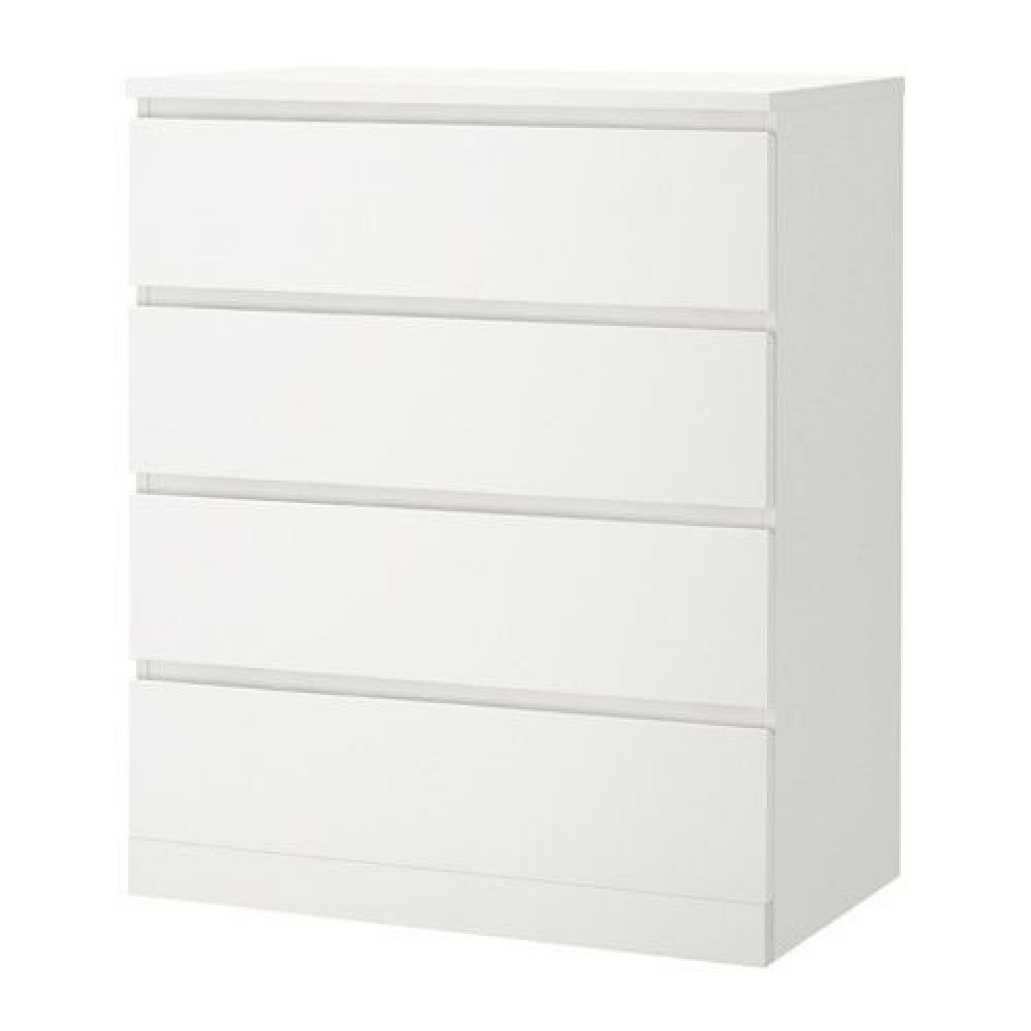 Ikea Malm 4 Drawer Dresser - image-0