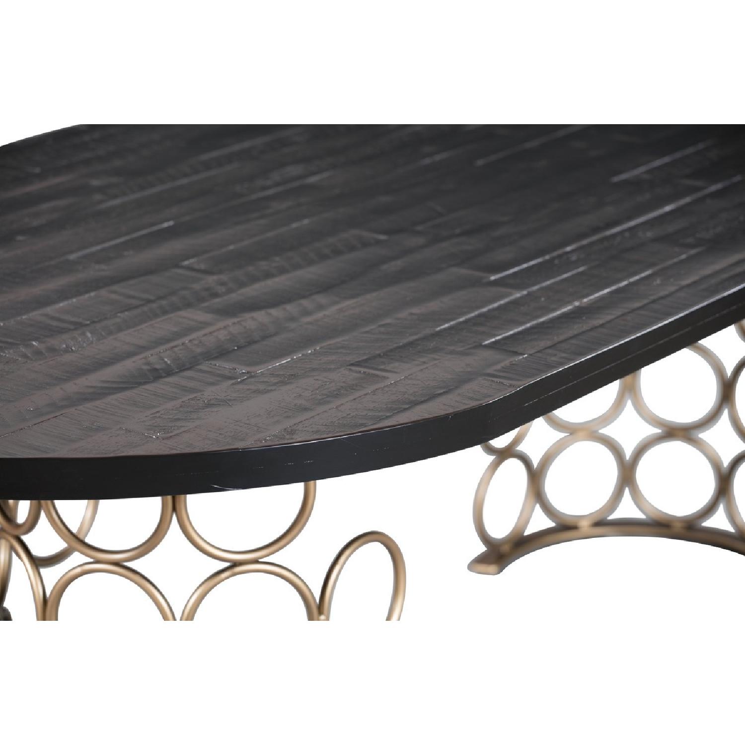 TOV Furniture Valentina Brass Dining Table AptDeco