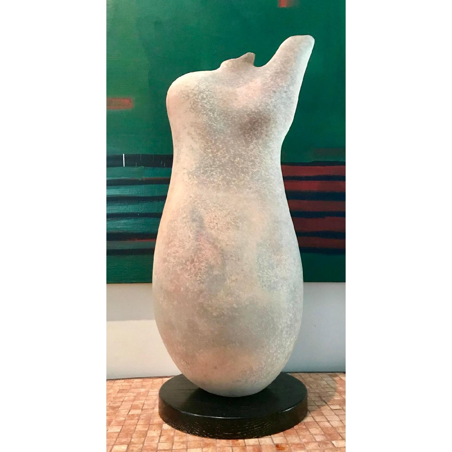 Vintage Biomorphic Abstract Large Sculpture - image-1