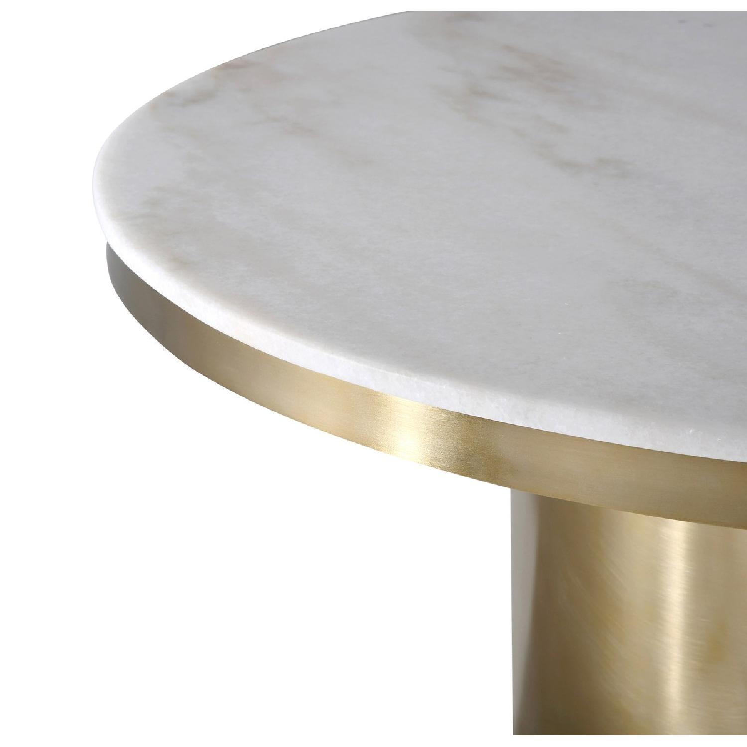 TOV Furniture Alisin Marble Dining Table - image-1