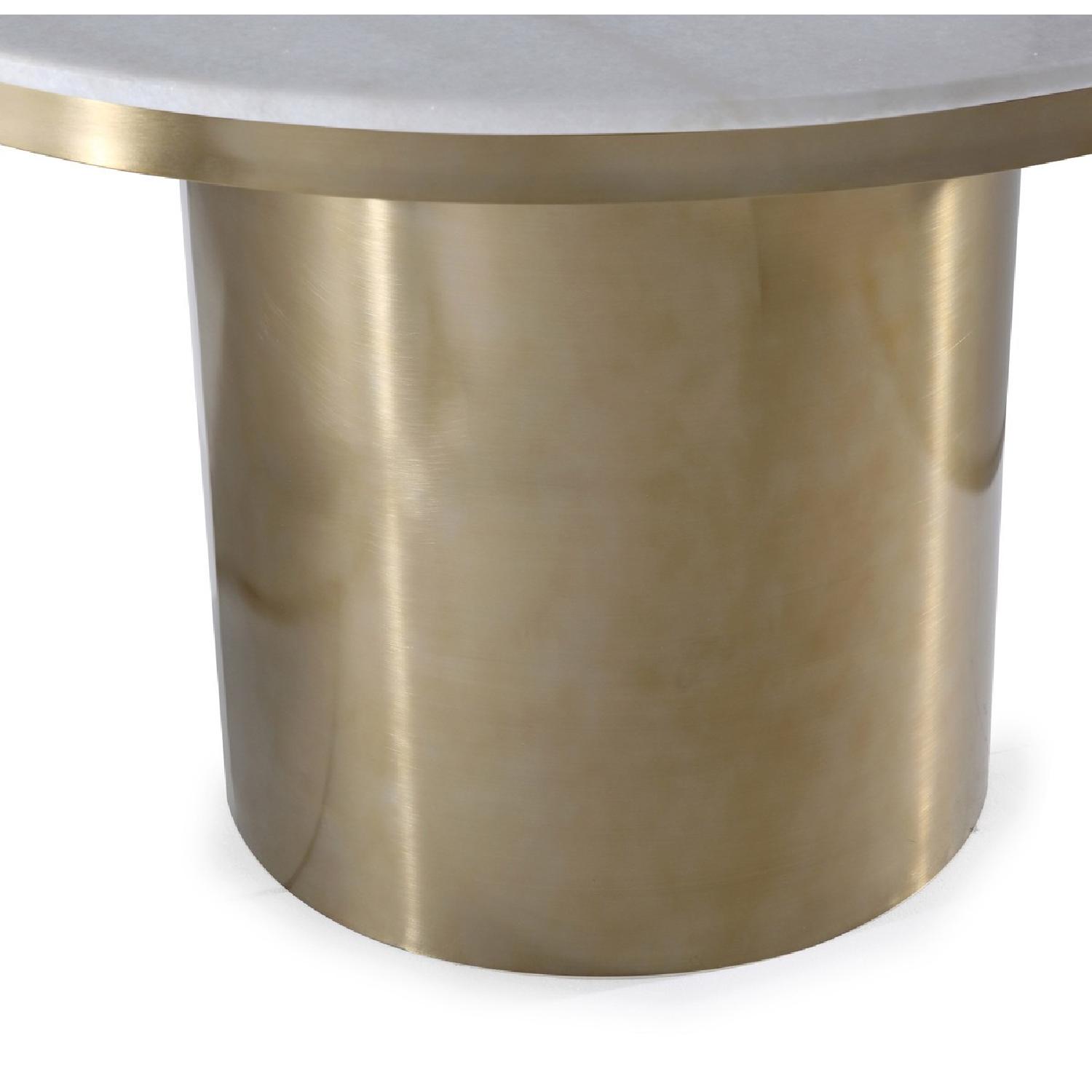 TOV Furniture Alisin Marble Dining Table - image-2