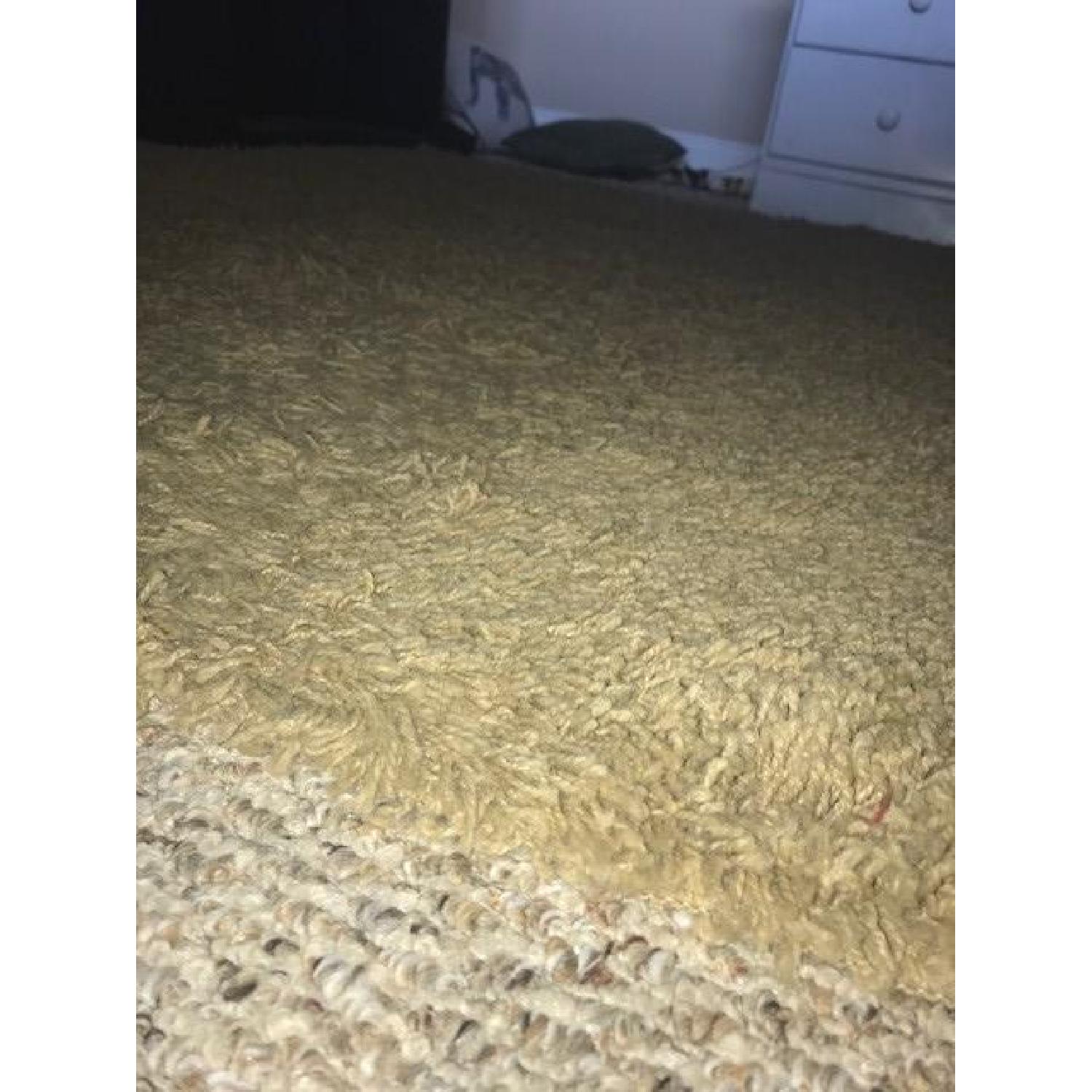 Mohawk Home Habitat Shag Area Rug in Soft Gold - image-1