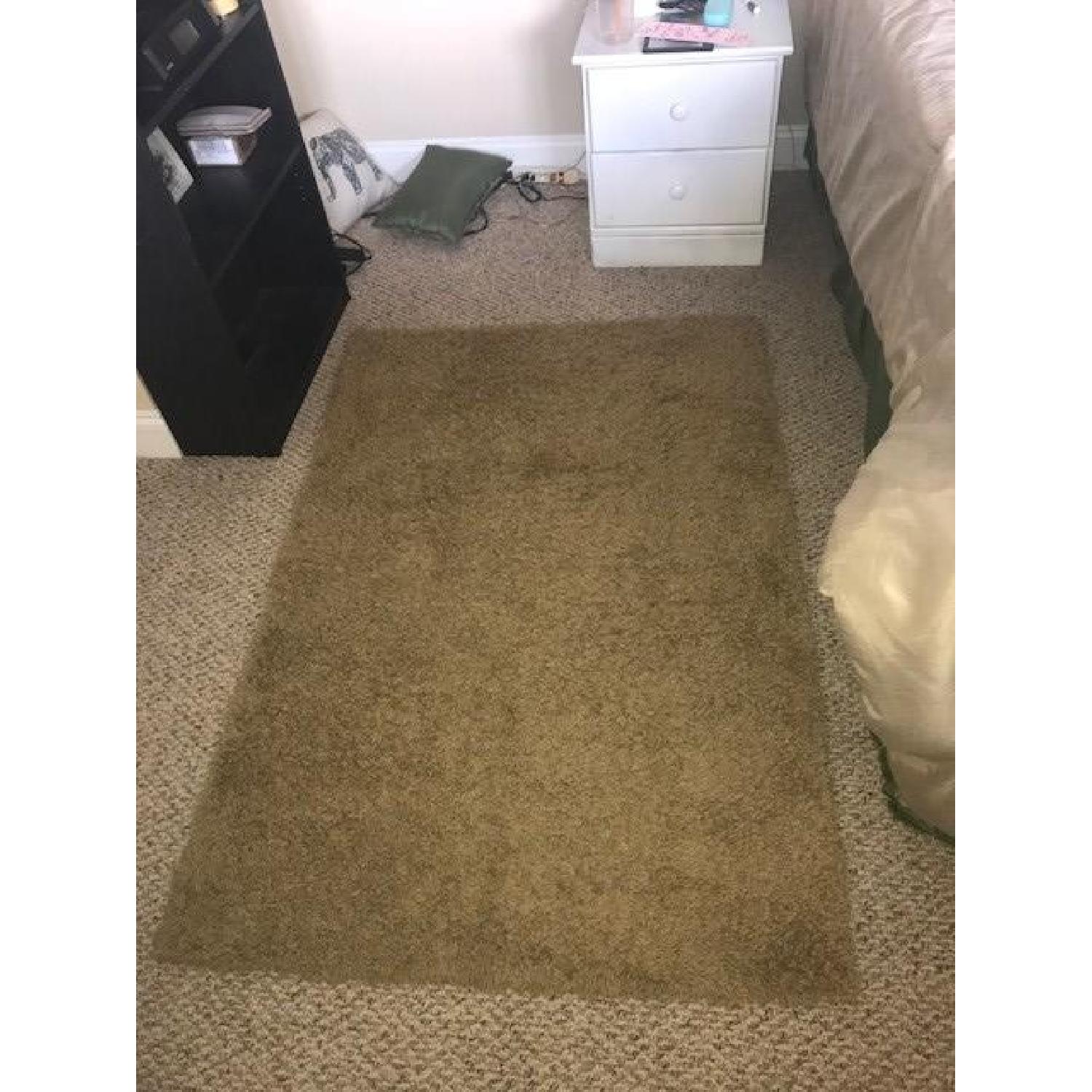 Mohawk Home Habitat Shag Area Rug in Soft Gold - image-2