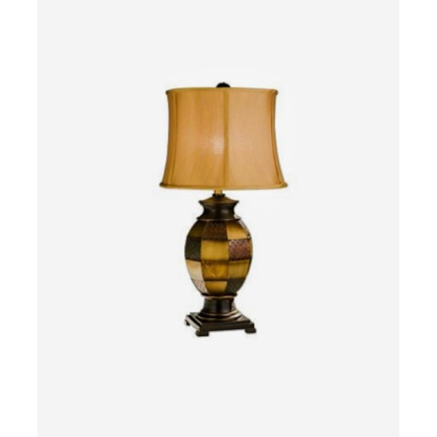 Raymour & Flanigan Patchwork Table Lamps AptDeco