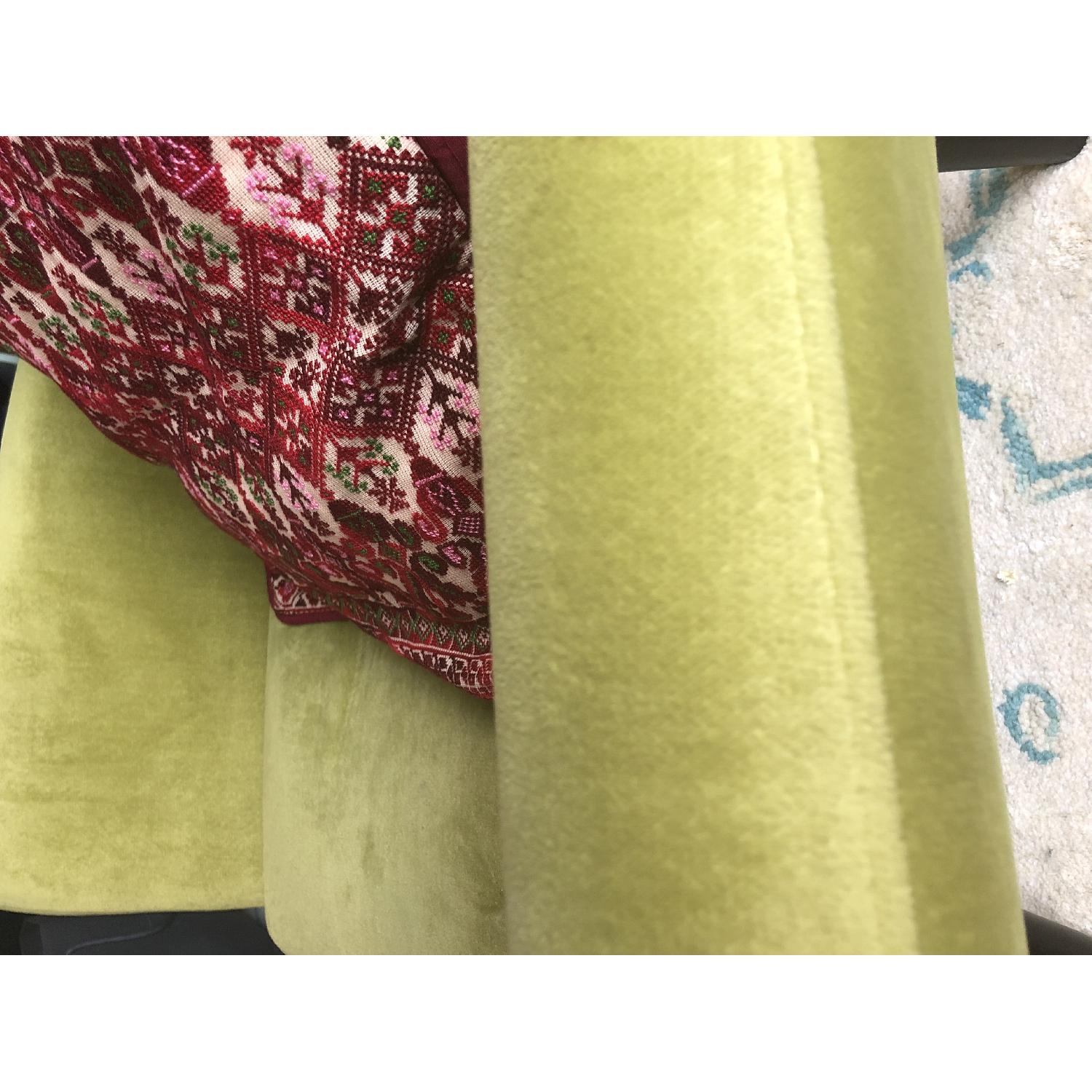 Accent Chair w/ Curves & Silver Nailhead Trim - image-4