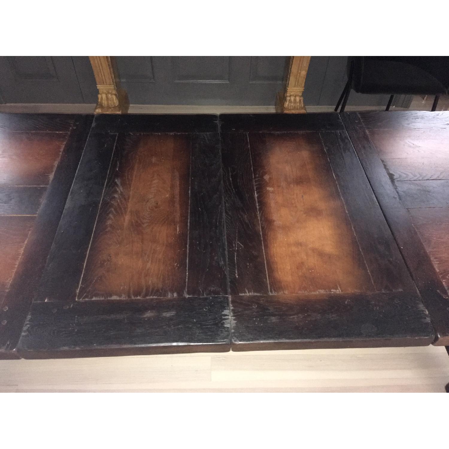 Extendable Rustic Farmhouse Dining Table - image-5